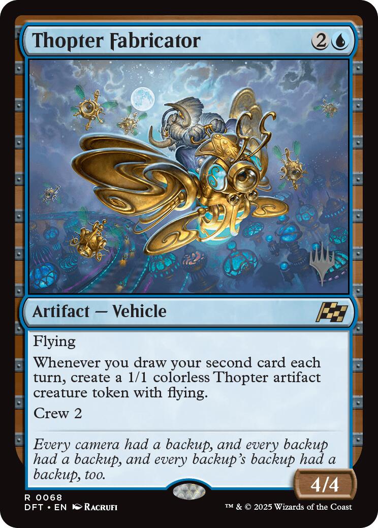 Thopter Fabricator [Aetherdrift Promos] | Exor Games Truro