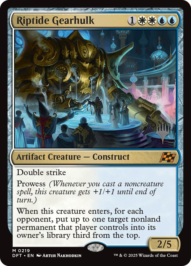Riptide Gearhulk (Promo Pack) [Aetherdrift Promos] | Exor Games Truro