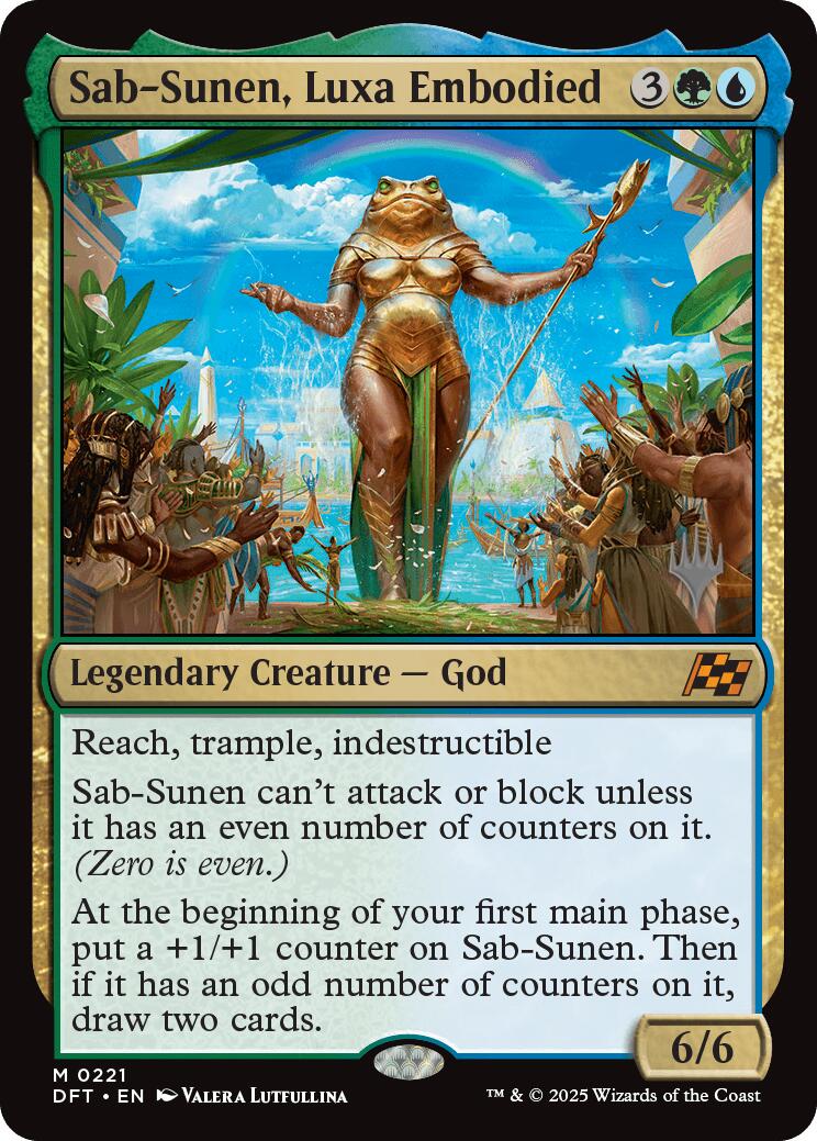 Sab-Sunen, Luxa Embodied [Aetherdrift Promos] | Exor Games Truro