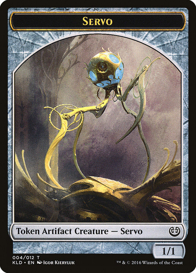 Servo Token (004/012) [Kaladesh Tokens] | Exor Games Truro