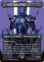 Cecil, Dark Knight // Cecil, Redeemed Paladin (Borderless) [FINAL FANTASY] | Exor Games Truro