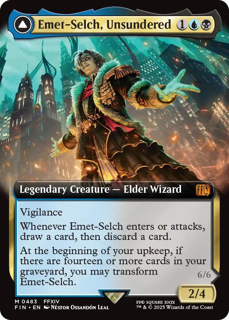 Emet-Selch, Unsundered // Hades, Sorcerer of Eld (Extended Art) [FINAL FANTASY] | Exor Games Truro