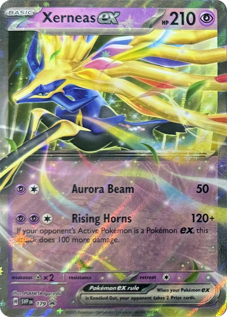 Xerneas ex (179) [Scarlet & Violet: Black Star Promos] | Exor Games Truro