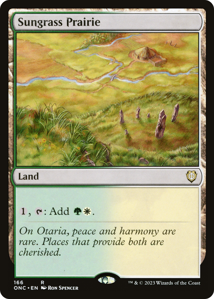 Sungrass Prairie [Phyrexia: All Will Be One Commander] | Exor Games Truro