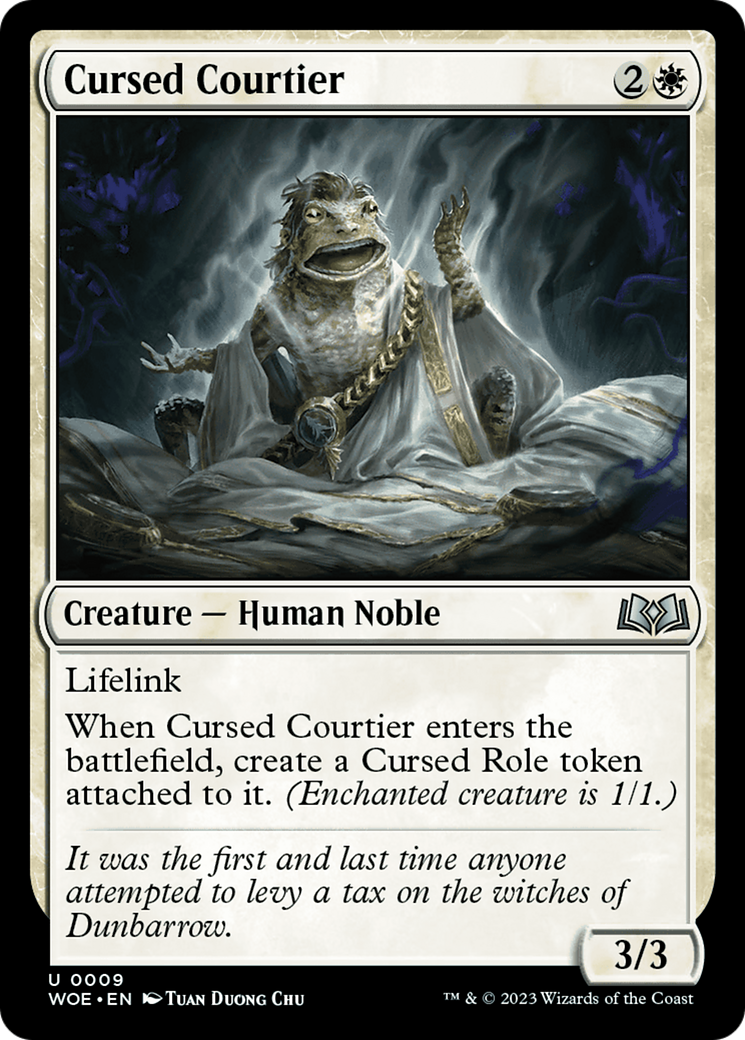 Cursed Courtier [Wilds of Eldraine] | Exor Games Truro