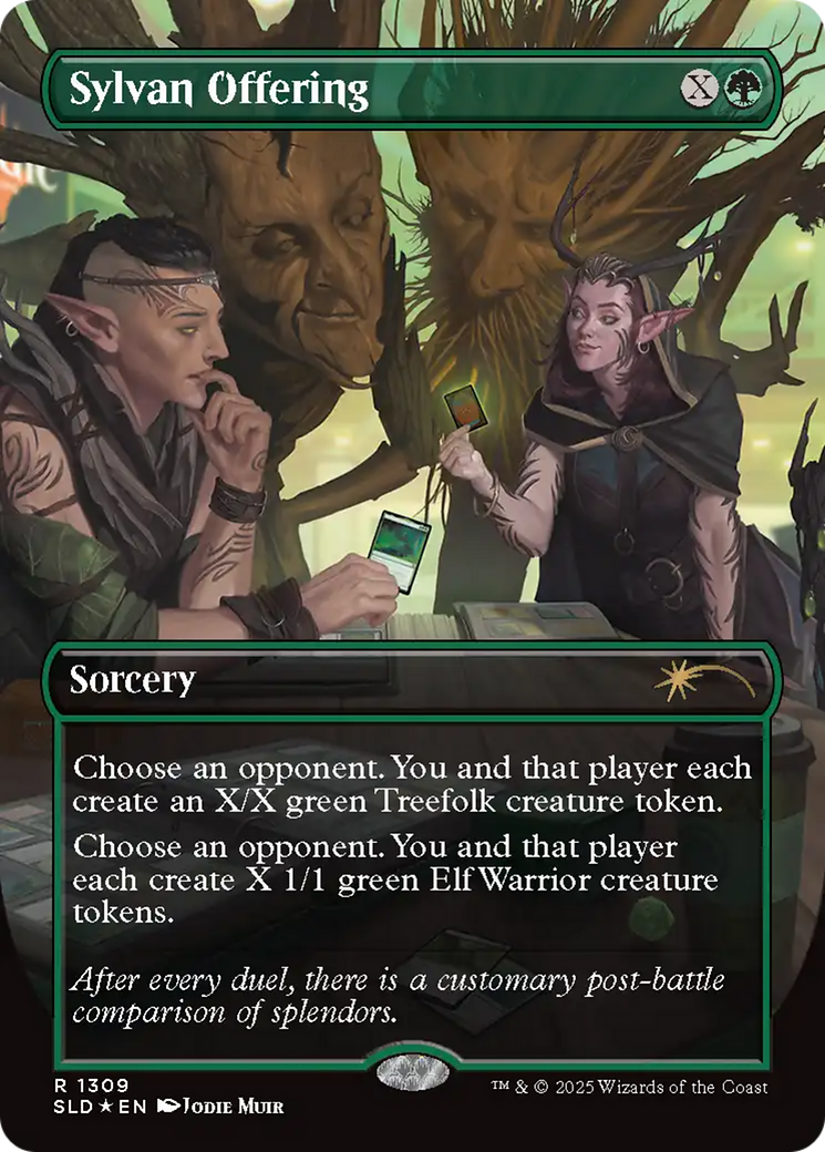 Sylvan Offering [Secret Lair Drop Series] | Exor Games Truro