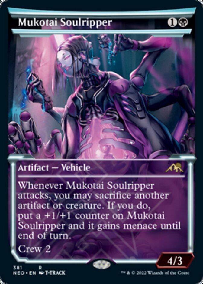 Mukotai Soulripper (Showcase Soft Glow) [Kamigawa: Neon Dynasty] | Exor Games Truro