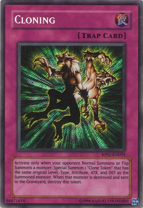 Cloning [RP01-EN094] Secret Rare | Exor Games Truro