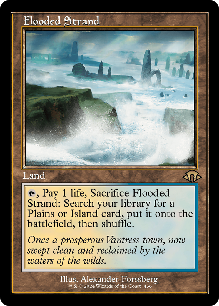 Flooded Strand (Retro) [Modern Horizons 3] | Exor Games Truro