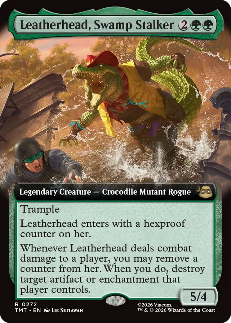Leatherhead, Swamp Stalker (Extended Art) [Teenage Mutant Ninja Turtles] | Exor Games Truro