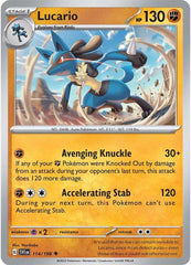 Lucario (114/198) [Scarlet & Violet: Base Set] | Exor Games Truro