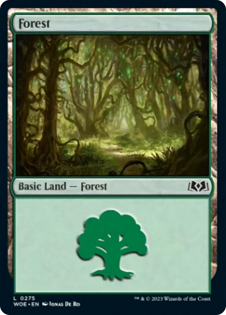 Forest (0275) [Wilds of Eldraine] | Exor Games Truro