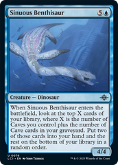 Sinuous Benthisaur [The Lost Caverns of Ixalan] | Exor Games Truro