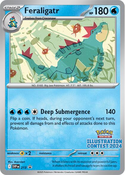 Feraligatr (213) [Scarlet & Violet: Black Star Promos] | Exor Games Truro