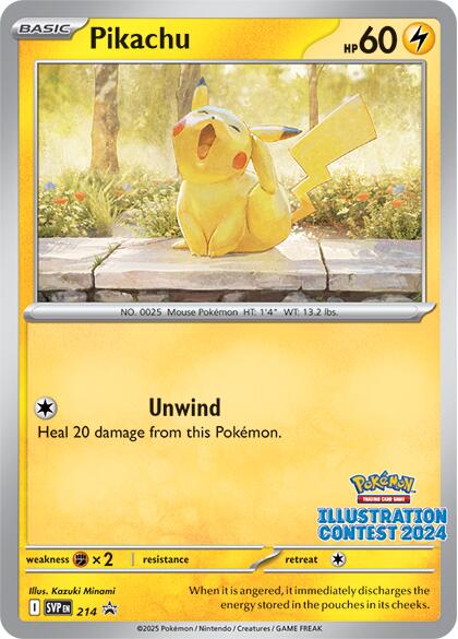 Pikachu (214) [Scarlet & Violet: Black Star Promos] | Exor Games Truro