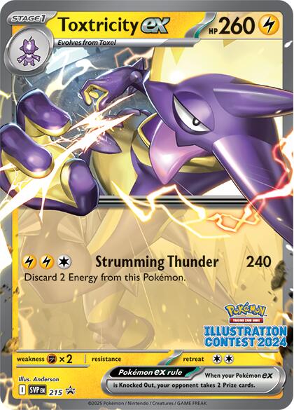 Toxtricity ex (215) [Scarlet & Violet: Black Star Promos] | Exor Games Truro
