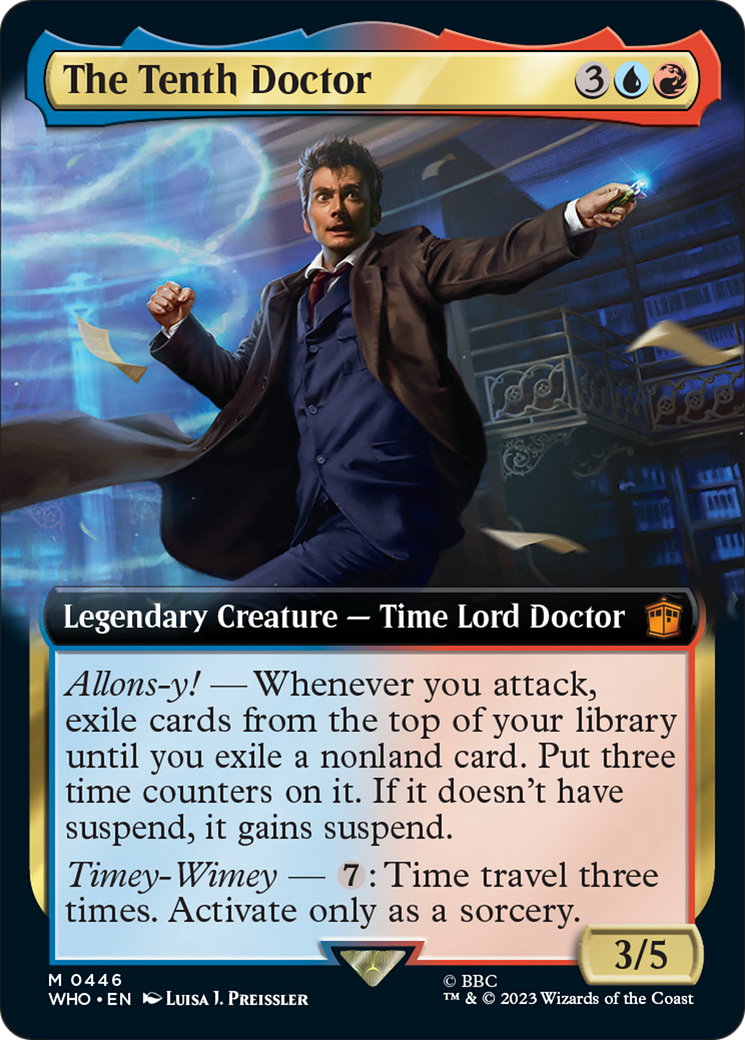 The Tenth Doctor (Extended Art) [Doctor Who] | Exor Games Truro