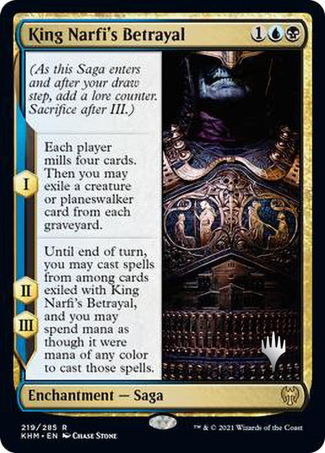 King Narfi's Betrayal (Promo Pack) [Kaldheim Promos] | Exor Games Truro