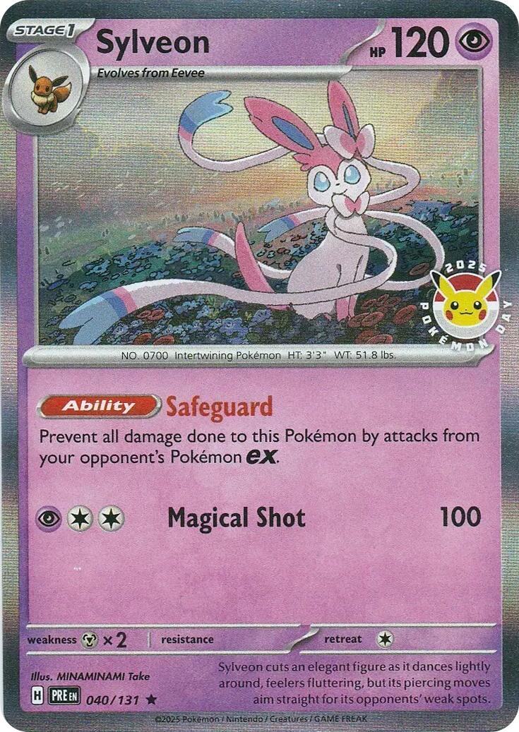 Sylveon (040/131) (Pokemon Day) [Scarlet & Violet: Prismatic Evolutions] | Exor Games Truro
