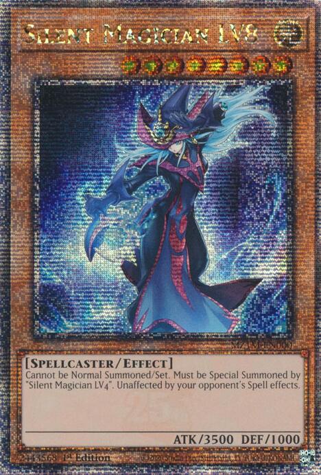 Silent Magician LV8 [MZTM-EN000] Quarter Century Secret Rare | Exor Games Truro