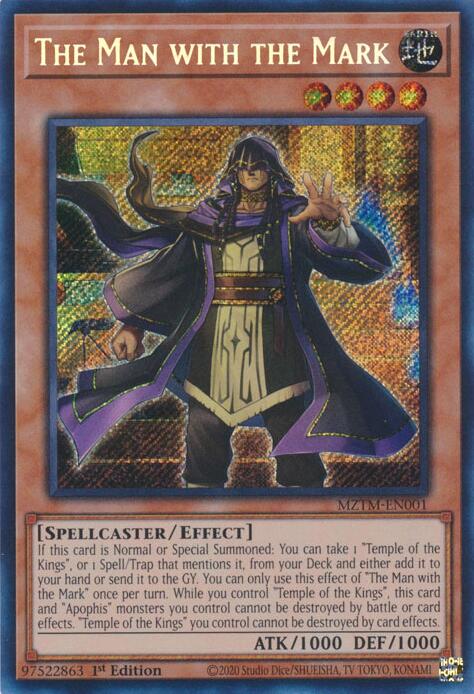 The Man with the Mark [MZTM-EN001] Secret Rare | Exor Games Truro