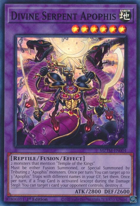 Divine Serpent Apophis [MZTM-EN004] Super Rare | Exor Games Truro
