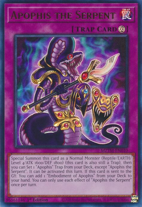 Apophis the Serpent [MZTM-EN010] Ultra Rare | Exor Games Truro