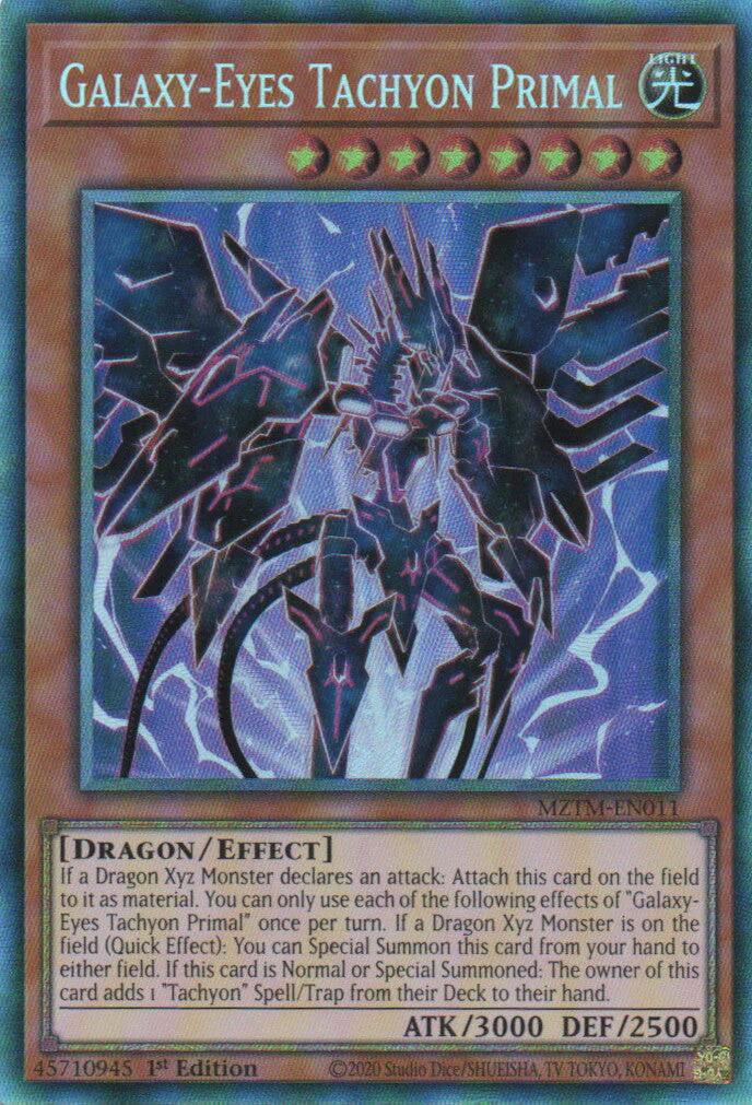 Galaxy-Eyes Tachyon Primal (Collector's Rare) [MZTM-EN011] Collector's Rare | Exor Games Truro
