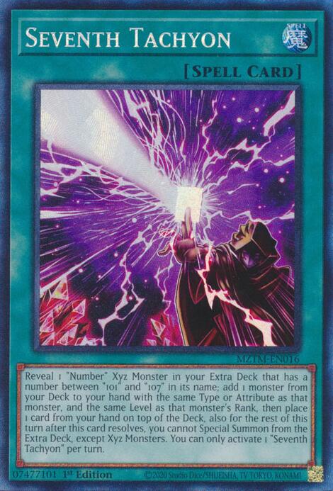 Seventh Tachyon (Collector's Rare) [MZTM-EN016] Collector's Rare | Exor Games Truro