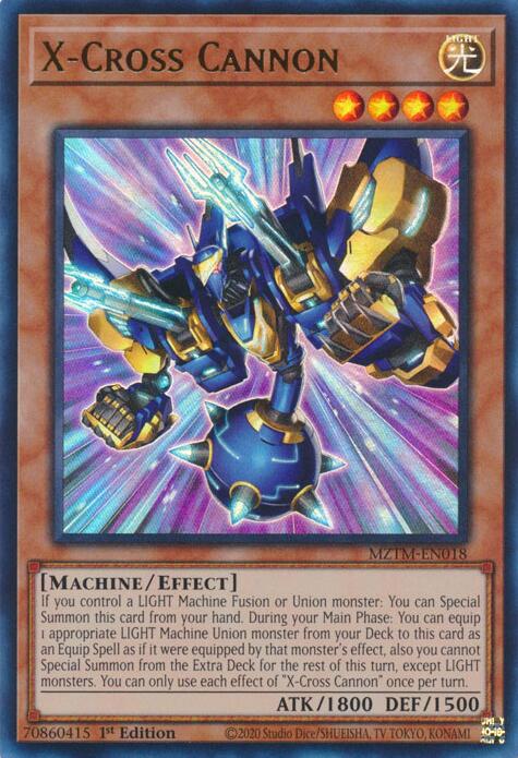 X-Cross Cannon [MZTM-EN018] Ultra Rare | Exor Games Truro