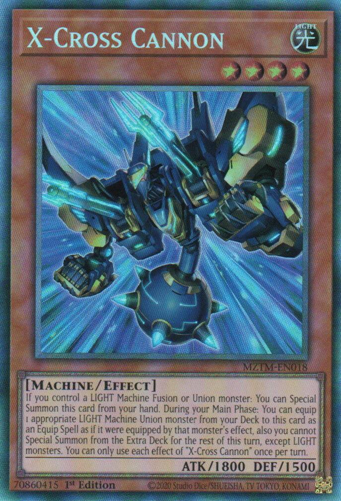 X-Cross Cannon (Collector's Rare) [MZTM-EN018] Collector's Rare | Exor Games Truro