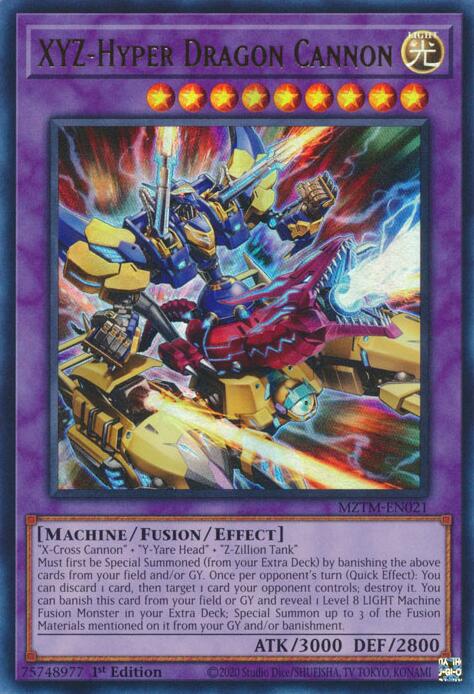 XYZ-Hyper Dragon Cannon [MZTM-EN021] Ultra Rare | Exor Games Truro