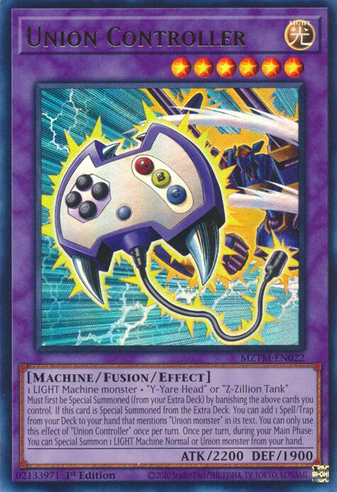 Union Controller [MZTM-EN022] Ultra Rare | Exor Games Truro