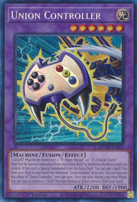 Union Controller (Collector's Rare) [MZTM-EN022] Collector's Rare | Exor Games Truro