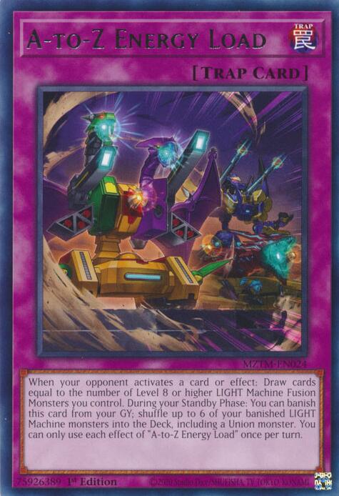 A-to-Z Energy Load [MZTM-EN024] Rare | Exor Games Truro