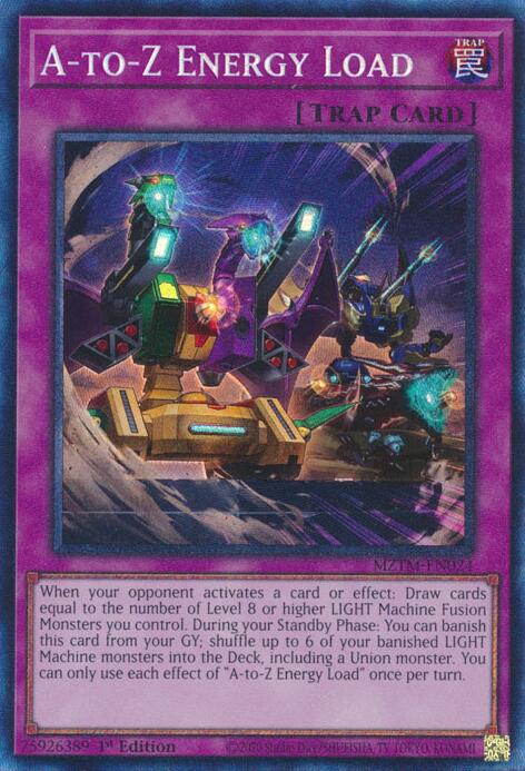 A-to-Z Energy Load (Collector's Rare) [MZTM-EN024] Collector's Rare | Exor Games Truro