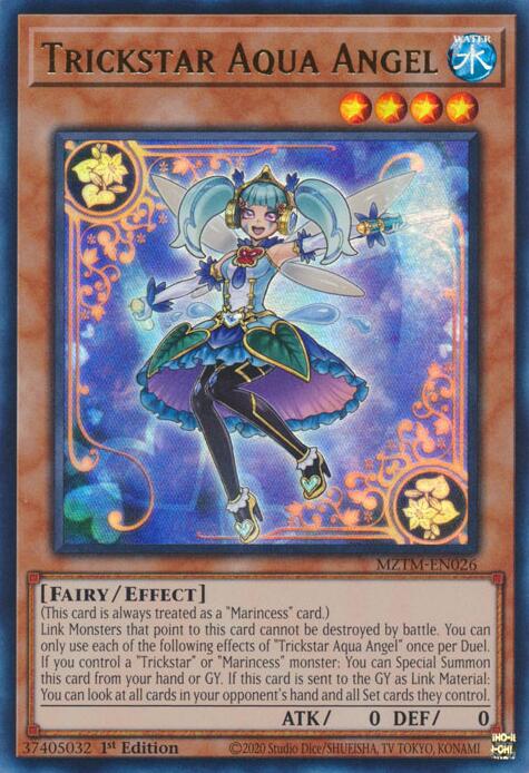 Trickstar Aqua Angel [MZTM-EN026] Ultra Rare | Exor Games Truro