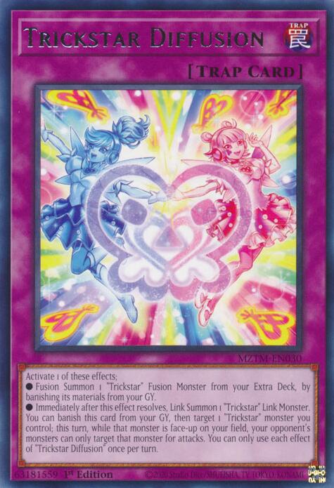 Trickstar Diffusion [MZTM-EN030] Rare | Exor Games Truro