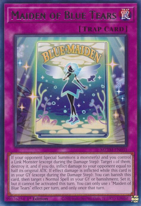 Maiden of Blue Tears [MZTM-EN031] Rare | Exor Games Truro