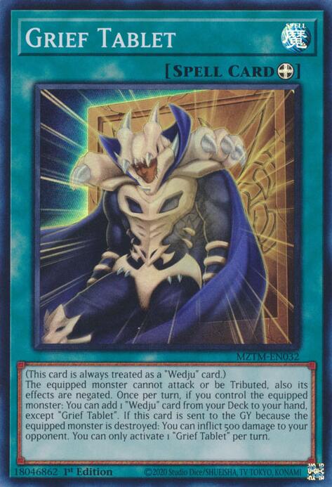 Grief Tablet [MZTM-EN032] Super Rare | Exor Games Truro
