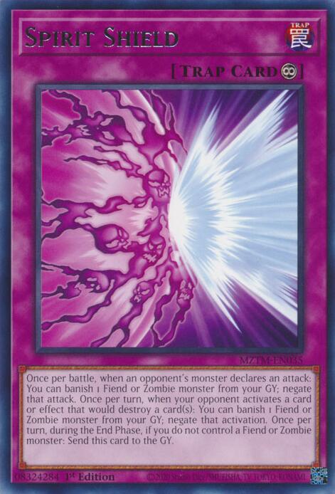 Spirit Shield [MZTM-EN035] Rare | Exor Games Truro