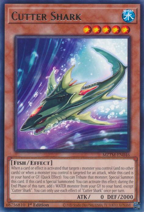 Cutter Shark [MZTM-EN046] Rare | Exor Games Truro