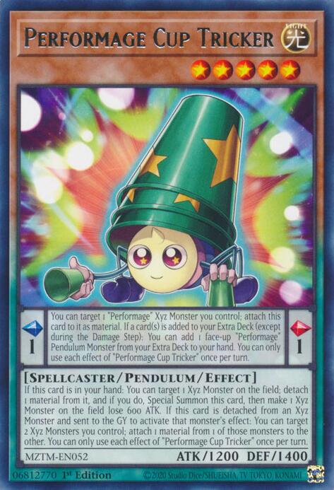 Performage Cup Tricker [MZTM-EN052] Rare | Exor Games Truro