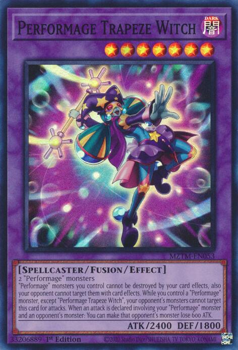 Performage Trapeze Witch [MZTM-EN053] Super Rare | Exor Games Truro