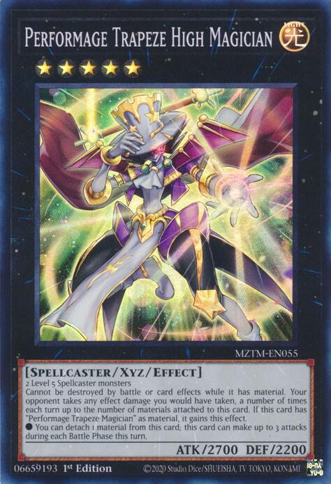 Performage Trapeze High Magician [MZTM-EN055] Super Rare | Exor Games Truro