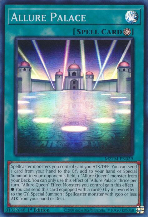 Allure Palace [MZTM-EN059] Super Rare | Exor Games Truro