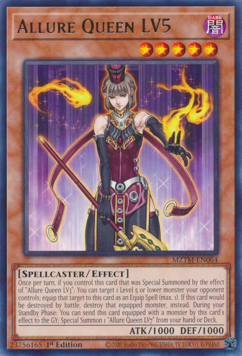 Allure Queen LV5 [MZTM-EN064] Rare | Exor Games Truro