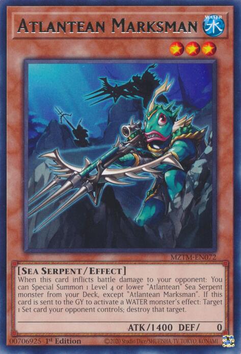 Atlantean Marksman [MZTM-EN072] Rare | Exor Games Truro