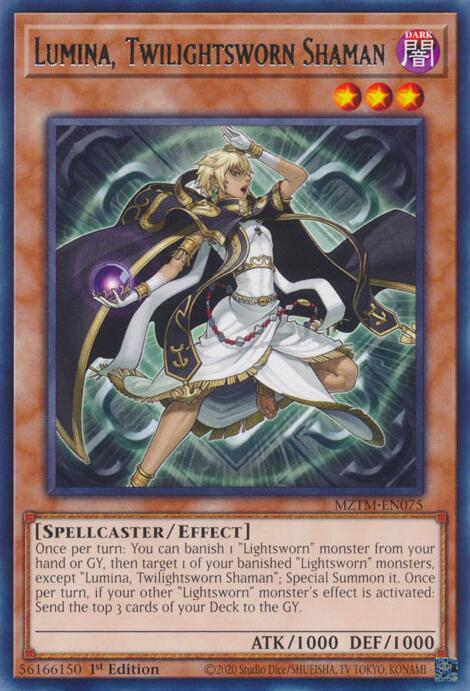 Lumina, Twilightsworn Shaman [MZTM-EN075] Rare | Exor Games Truro