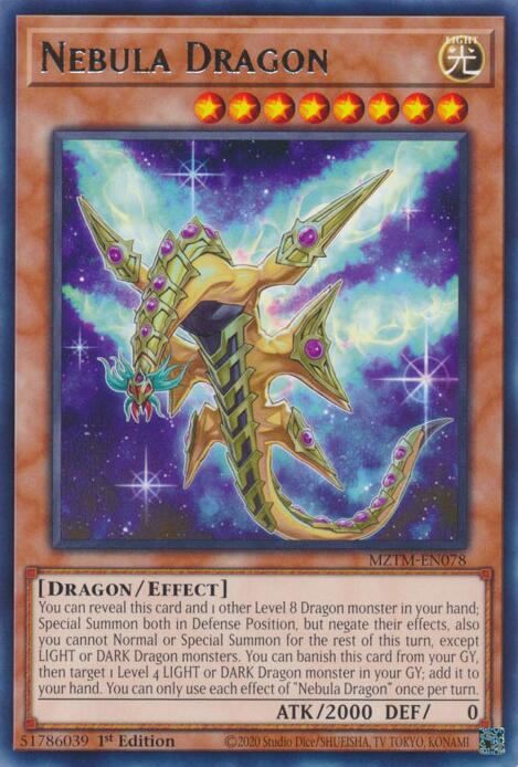 Nebula Dragon [MZTM-EN078] Rare | Exor Games Truro